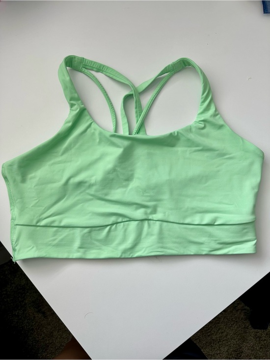 lululemon athletica Other - Lululemon Energy Longline Bra Medium Support EUC - Mint Green